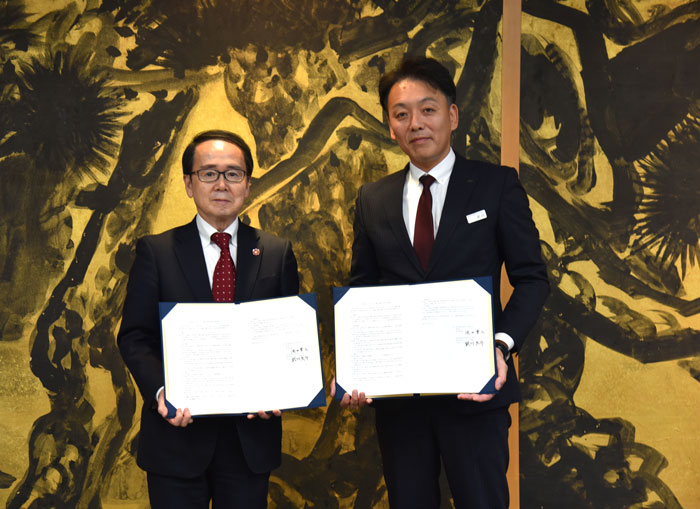 12/22　香川県と災害協定を締結しました