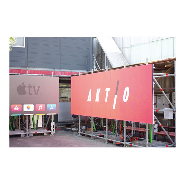 デジタルサイネージ 2セット使用例