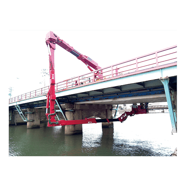 大型橋梁点検車 | アクティオ | 建機レンタル（建設機械・重機）