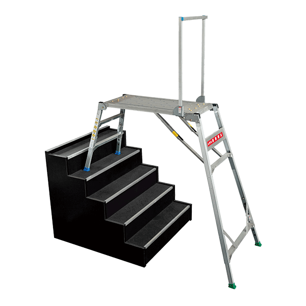 階段用可搬式作業台 | アクティオ | 建機レンタル（建設機械・重機）